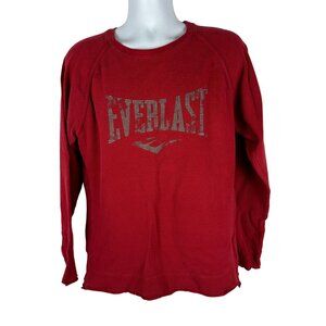 Everlast Men's Red Long Sleeve Thermal Shirt Size L